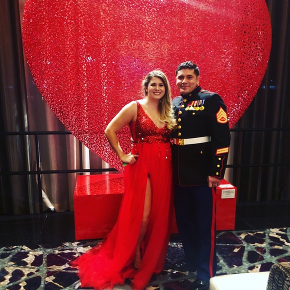 Gorgeous red straps dress ❤️❤️ - Picture 1 of 6